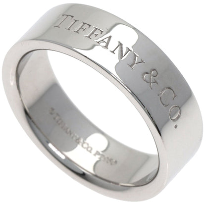 TIFFANY&Co. Flat band Ring Platinum PT950 Ladies [Used]