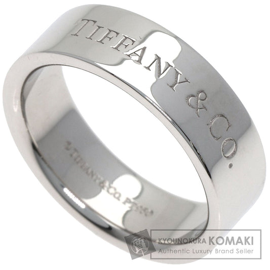 TIFFANY&Co. Flat band Ring Platinum PT950 Ladies [Used]