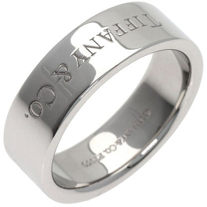 TIFFANY&Co. Flat band Ring Platinum PT950 Ladies [Used]
