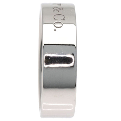 TIFFANY&Co. Flat band Ring Platinum PT950 Ladies [Used]