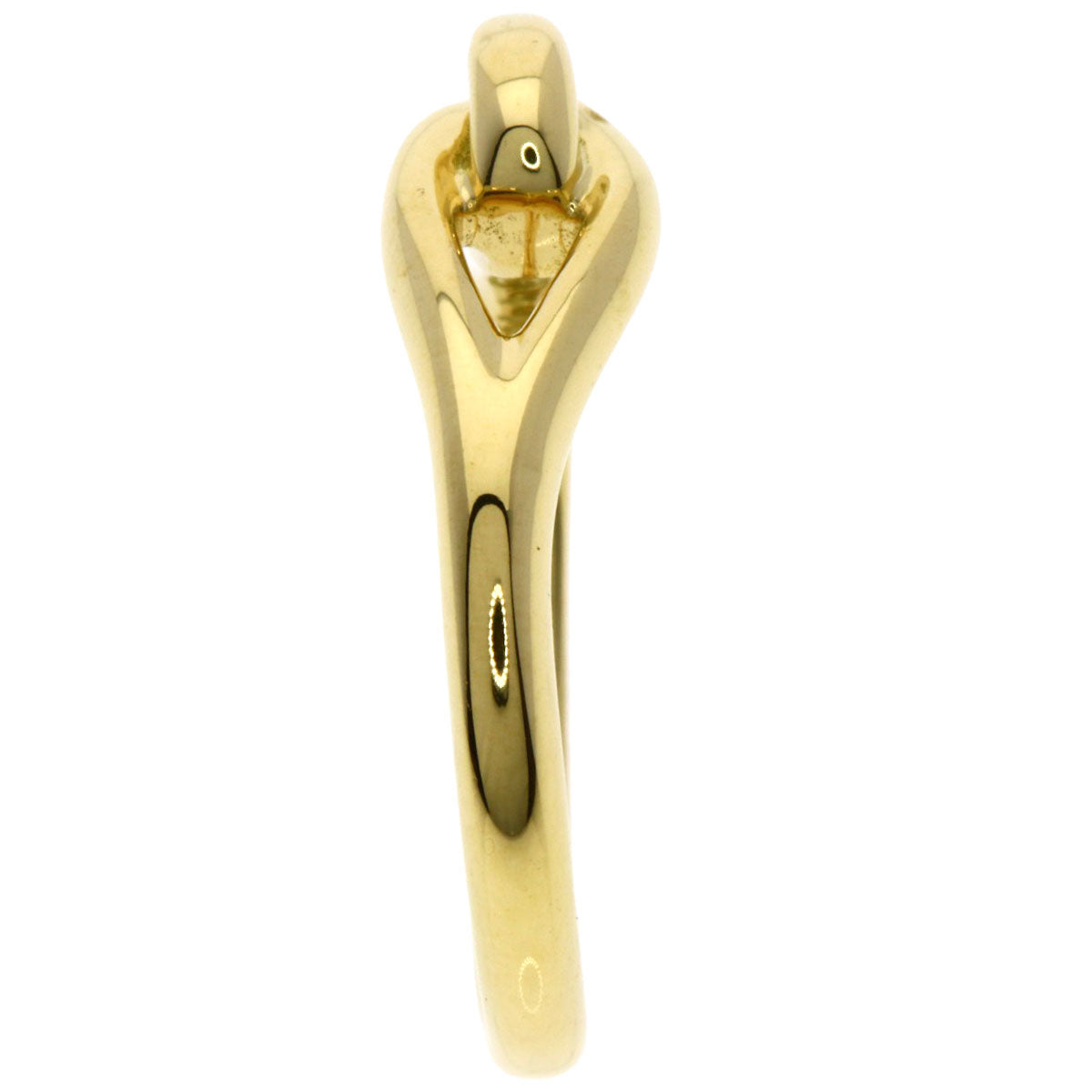 TIFFANY&Co. knot Ring K18 Yellow Gold Ladies [Used]