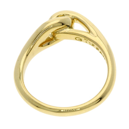 TIFFANY&Co. knot Ring K18 Yellow Gold Ladies [Used]