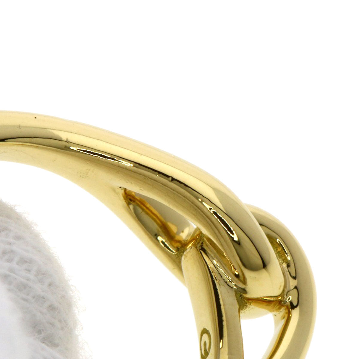 TIFFANY&Co. knot Ring K18 Yellow Gold Ladies [Used]