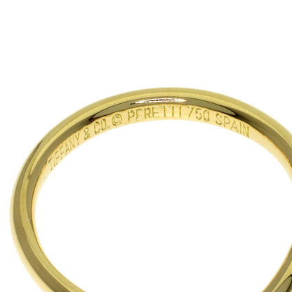 TIFFANY&Co. Curved band Ring K18 Yellow Gold Ladies [Used]