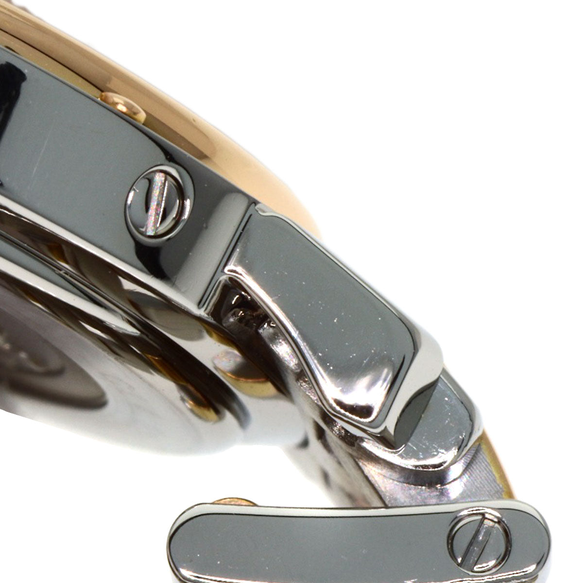 HERMES Clipper new buckle Watches CL4.221 Stainless Steel/SSxPGP Ladies