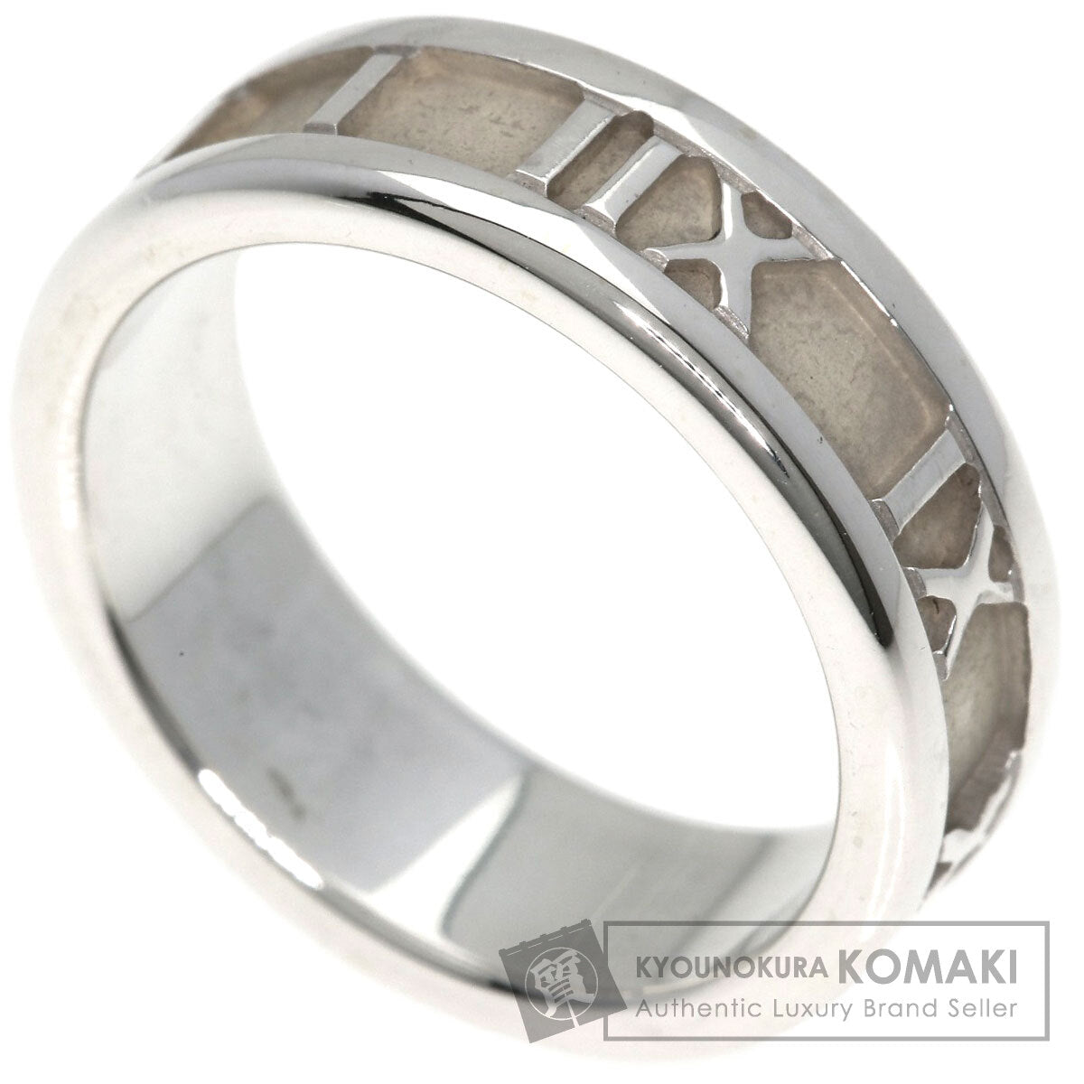 ティファニー アトラス リング・指輪 シルバー レディース 【中古】【TIFFANY&Co.】