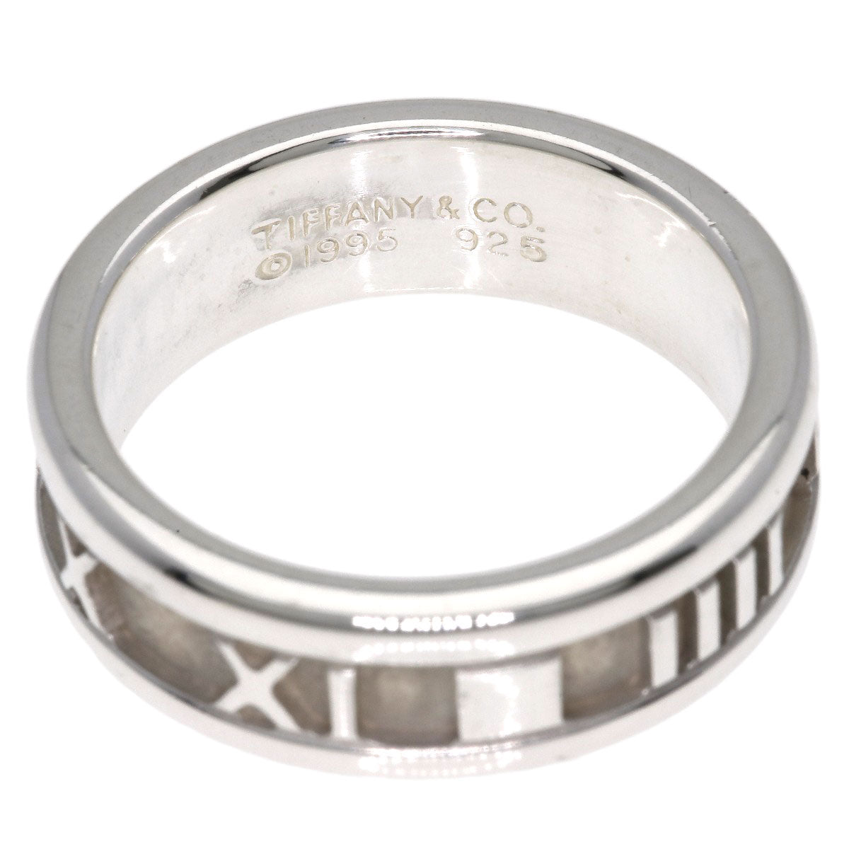 ティファニー アトラス リング・指輪 シルバー レディース 【中古】【TIFFANY&Co.】