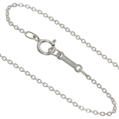 TIFFANY&Co. Open heart Necklace Silver Ladies [Used]