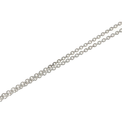 TIFFANY&Co. Open heart Necklace Silver Ladies [Used]