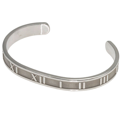 TIFFANY&Co. Atlas bangle Bracelet Silver Ladies [Used]