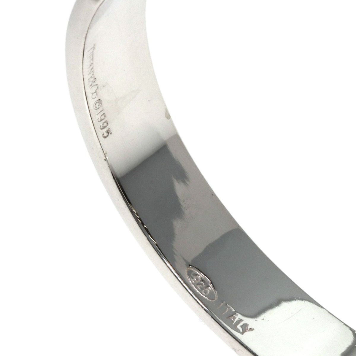 TIFFANY&Co. Atlas bangle Bracelet Silver Ladies [Used]