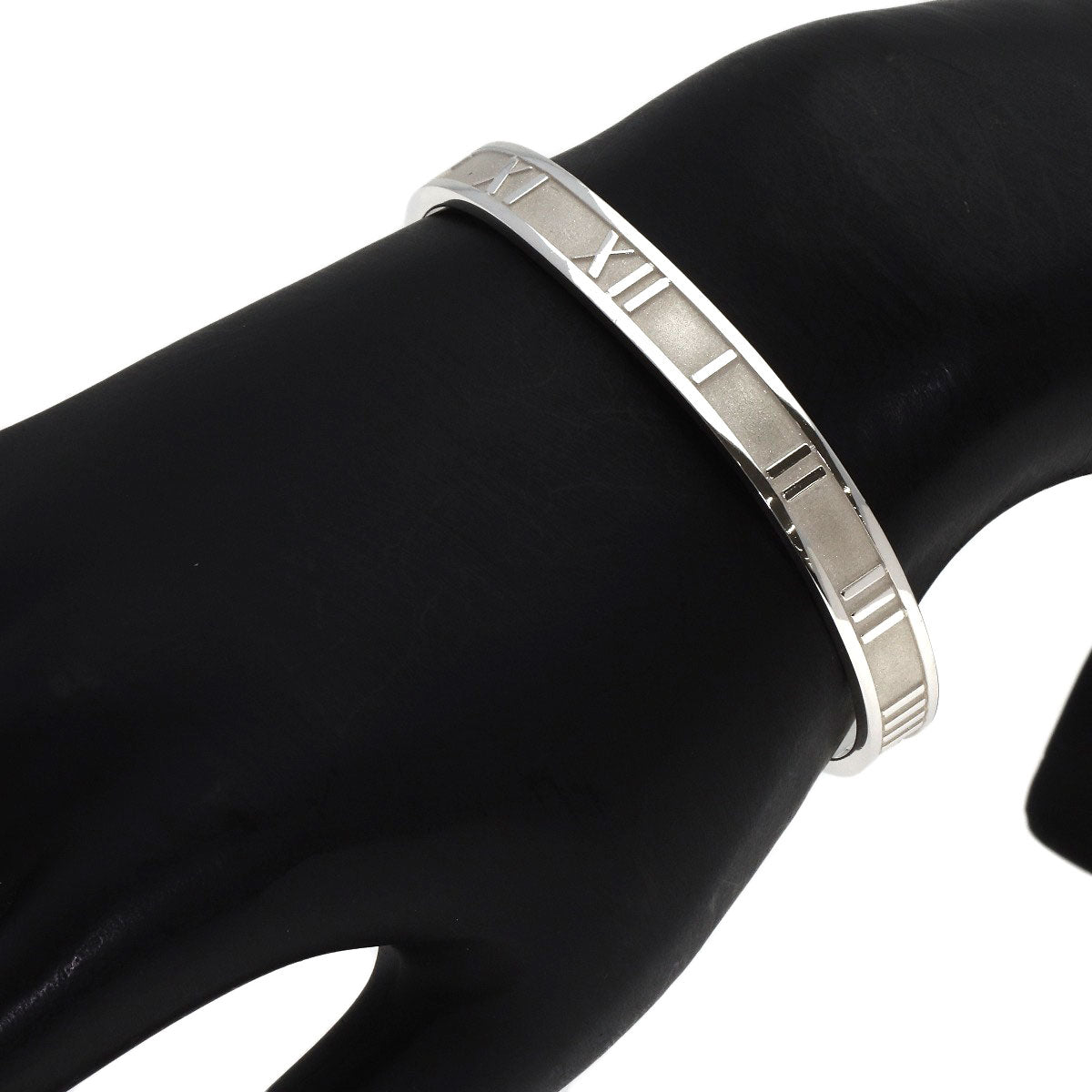 TIFFANY&Co. Atlas bangle Bracelet Silver Ladies [Used]