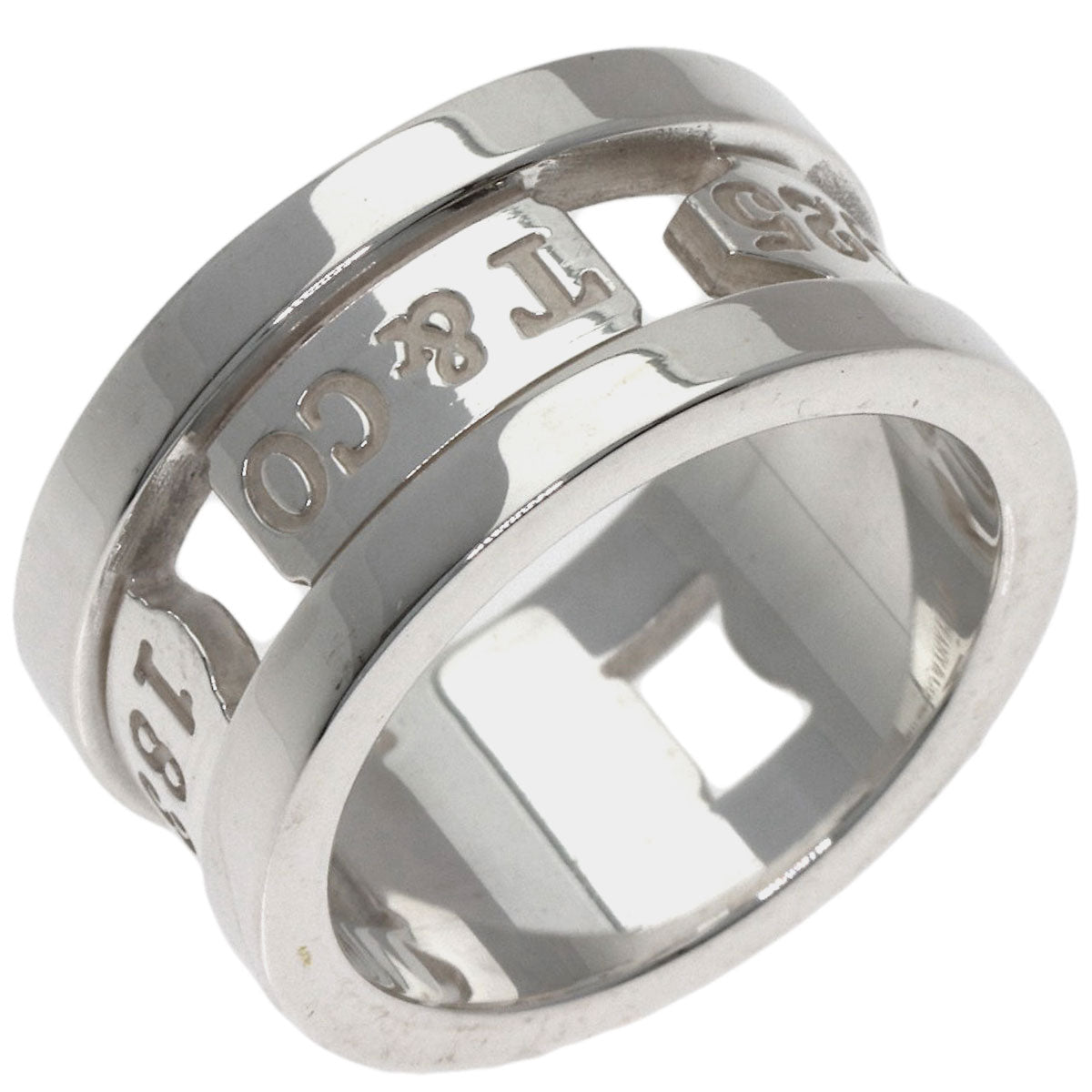 TIFFANY&Co. Opened in 1837 Ring Silver Ladies [Used]