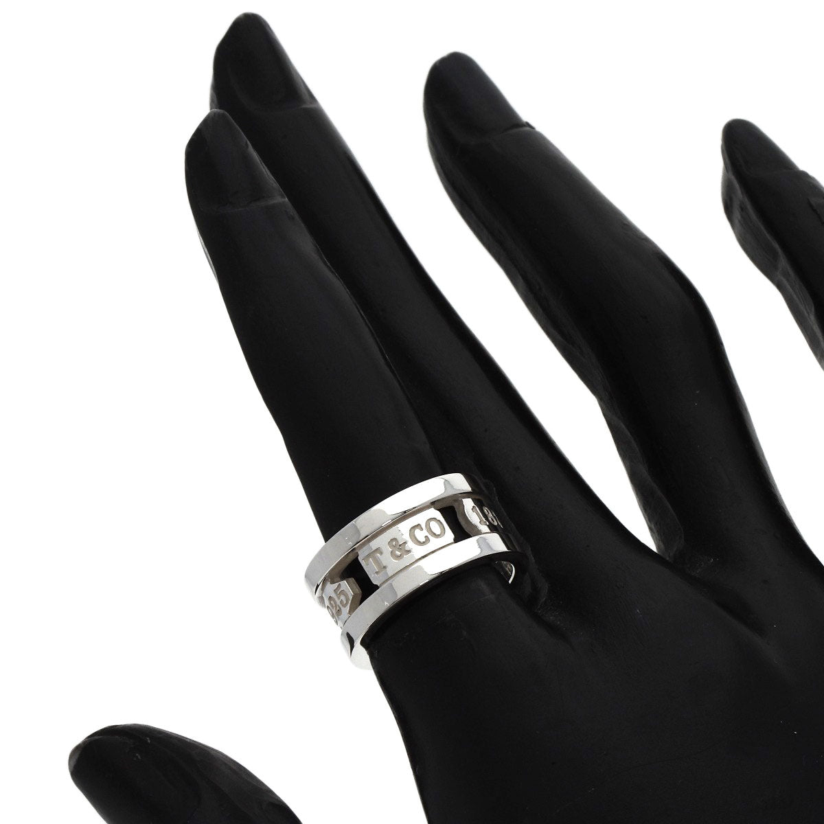 TIFFANY&Co. Opened in 1837 Ring Silver Ladies [Used]