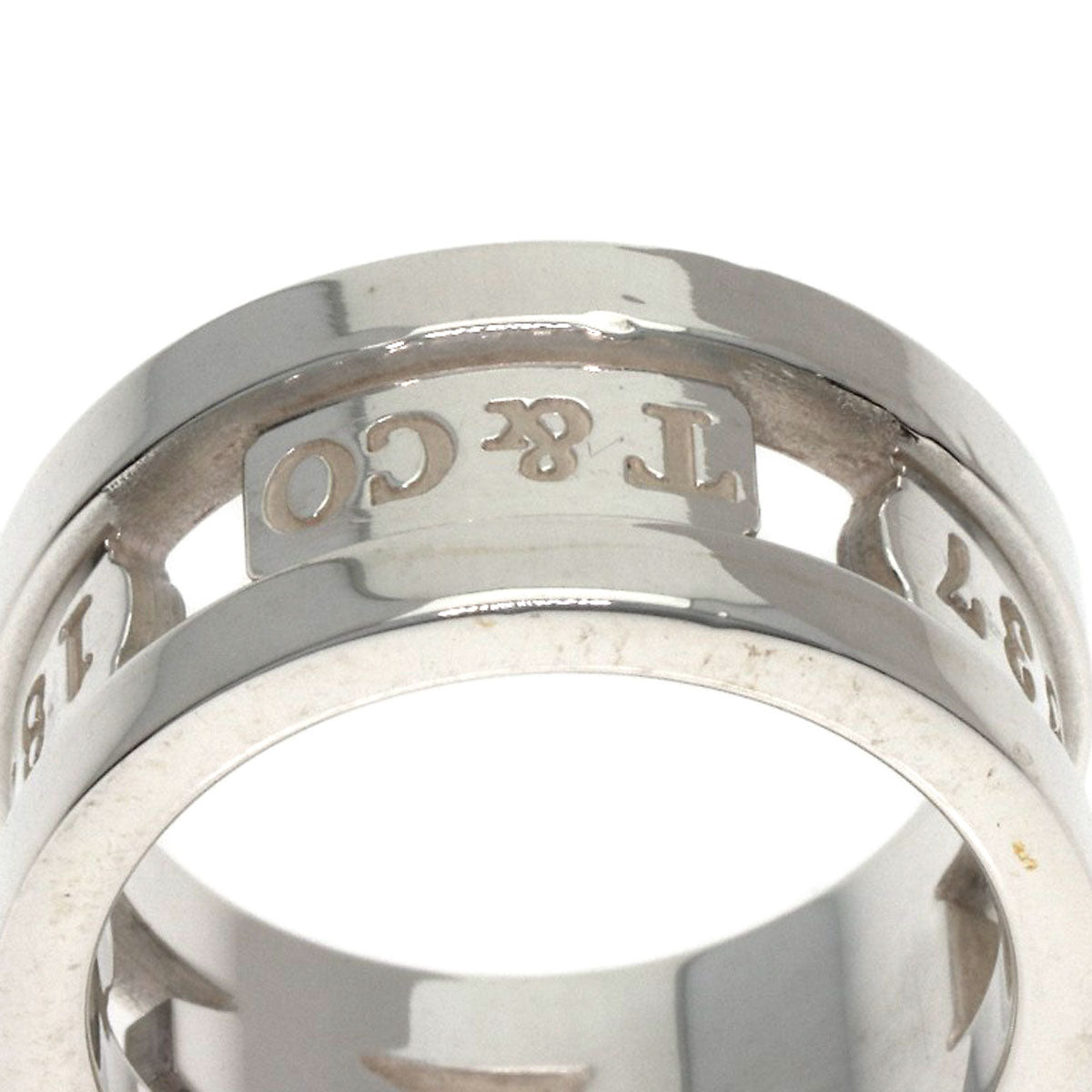 TIFFANY&Co. Opened in 1837 Ring Silver Ladies [Used]