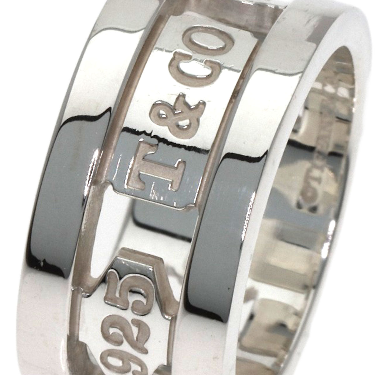TIFFANY&Co. Opened in 1837 Ring Silver Ladies [Used]