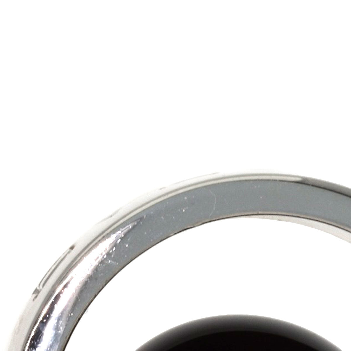 BVLGARI logo Key ring Silver Ladies [Used]
