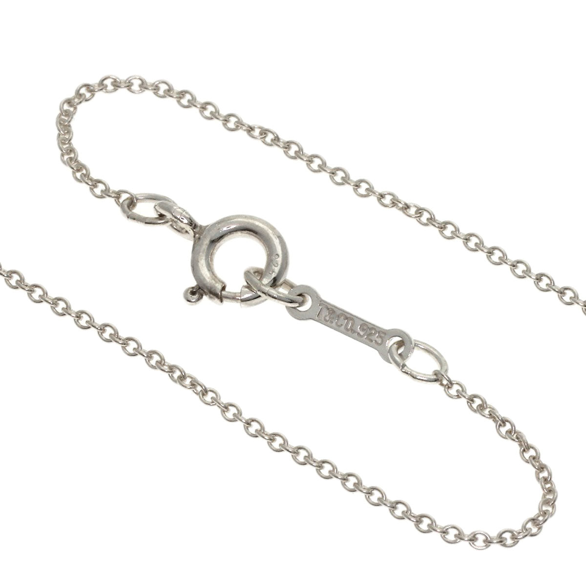TIFFANY&Co. Small cross Necklace Silver Ladies [Used]