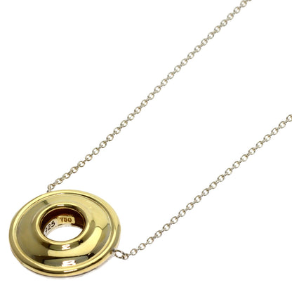 TIFFANY&Co. Circle Necklace Silver 18K Yellow GoldLadies [Used]