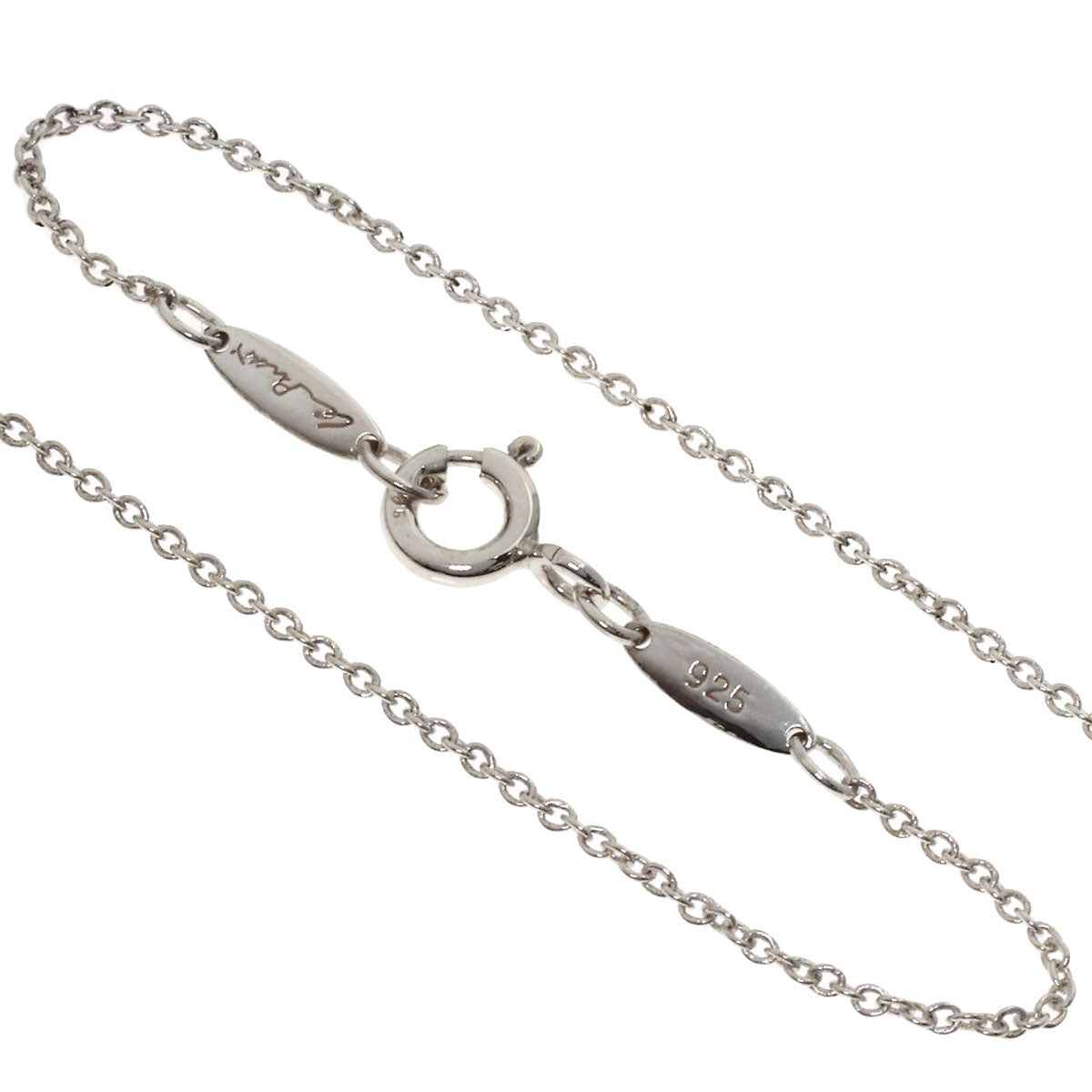 TIFFANY&Co. Open cross Necklace Silver Ladies [Used]