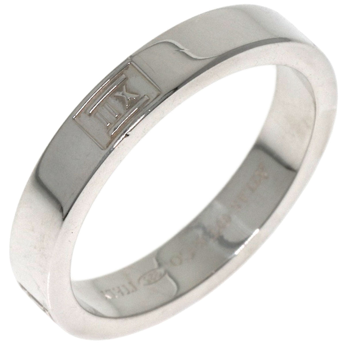 TIFFANY&Co. Atlas Ring Silver Ladies [Used]
