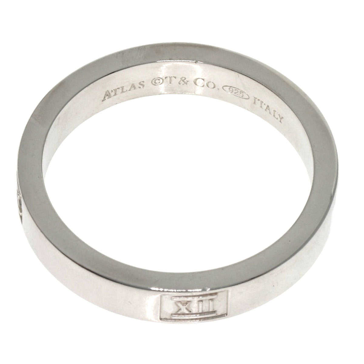 TIFFANY&Co. Atlas Ring Silver Ladies [Used]