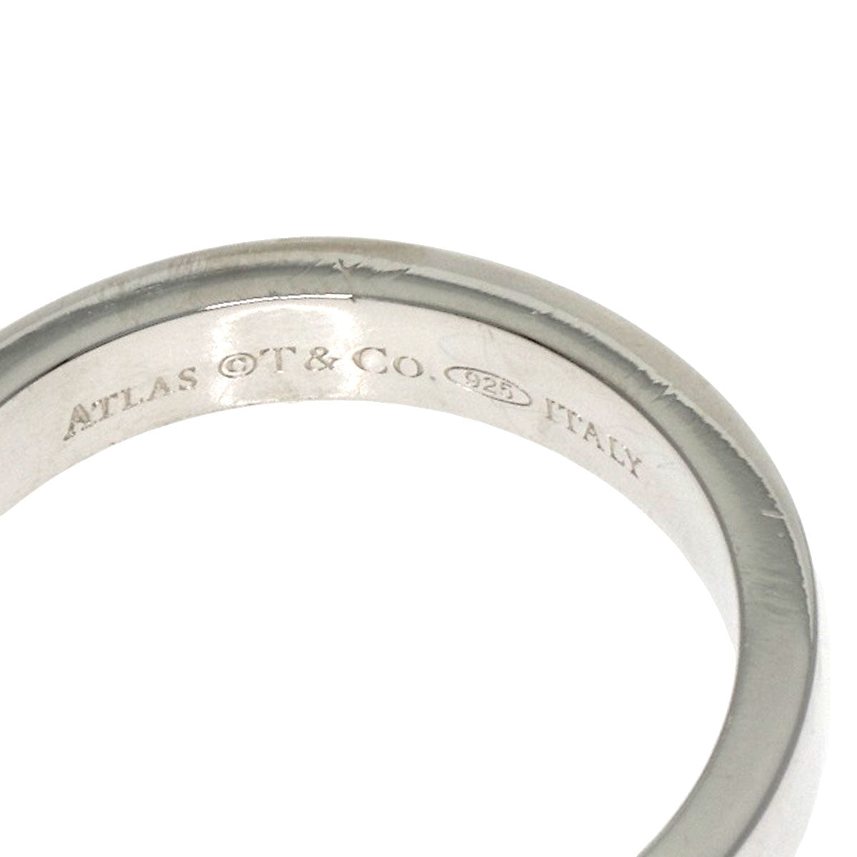TIFFANY&Co. Atlas Ring Silver Ladies [Used]