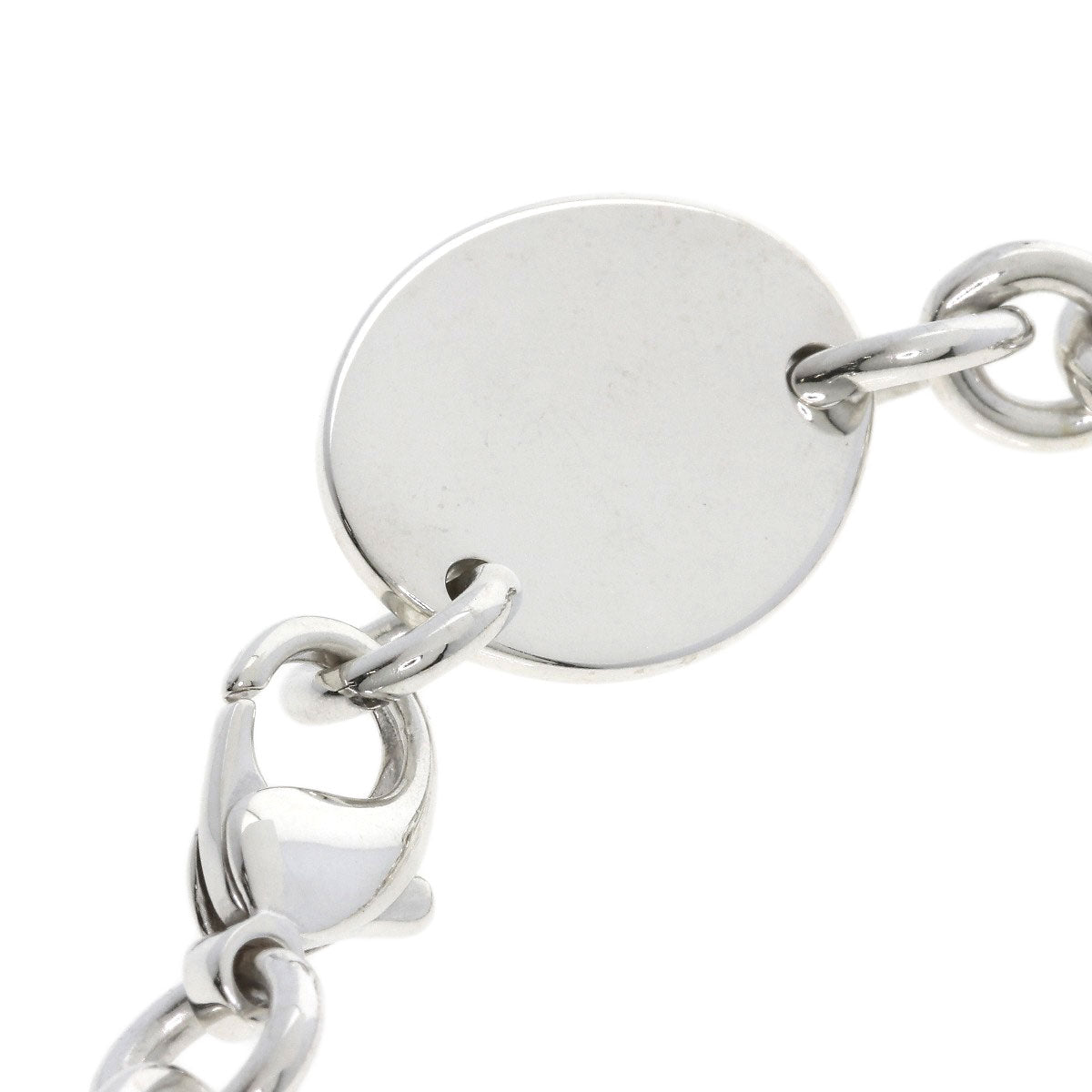 TIFFANY&Co. Return to oval tag Necklace Silver Ladies [Used]