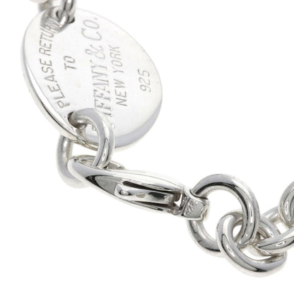 TIFFANY&Co. Return to oval tag Necklace Silver Ladies [Used]