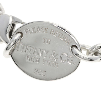 TIFFANY&Co. Return to oval tag Necklace Silver Ladies [Used]