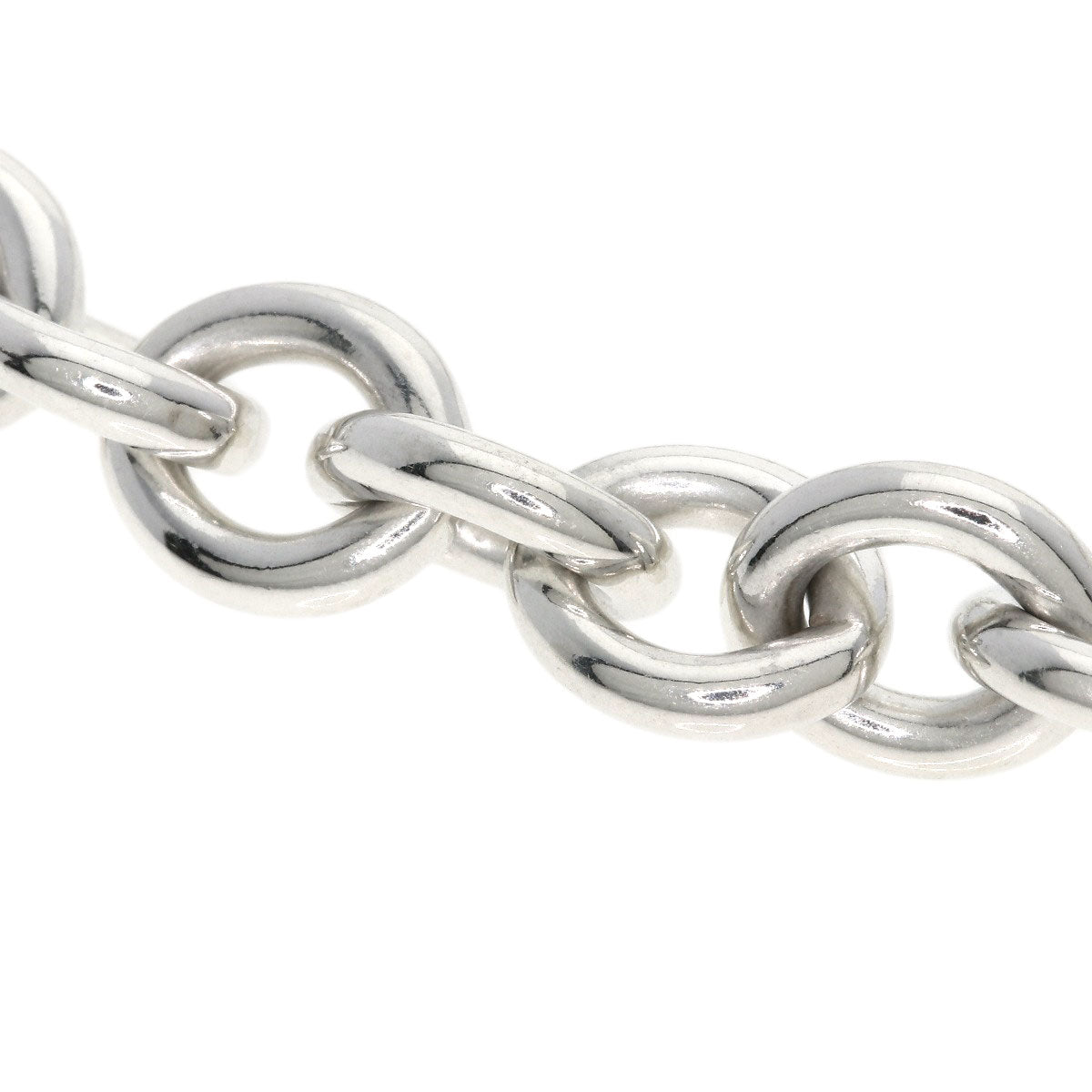 TIFFANY&Co. Return to oval tag Necklace Silver Ladies [Used]