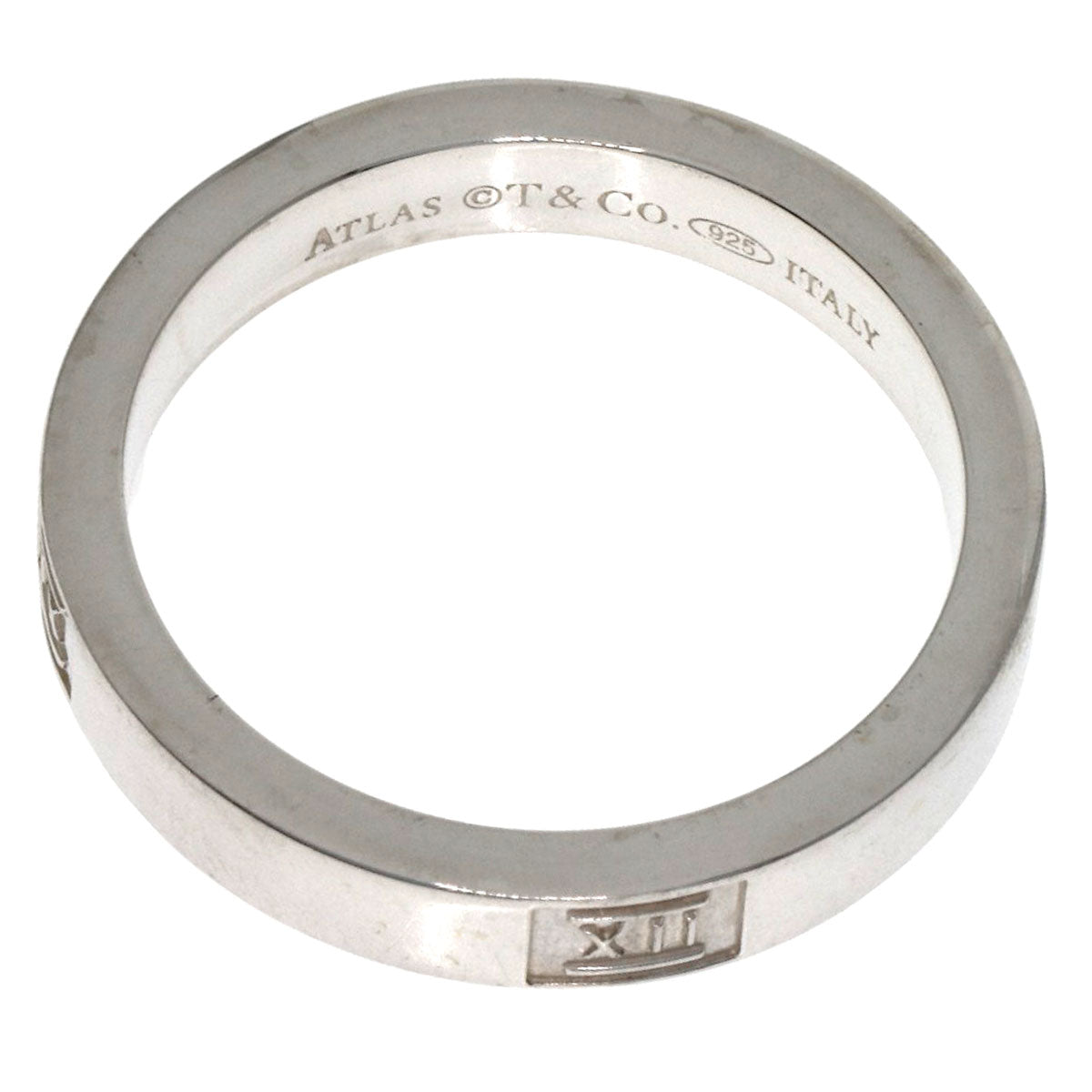 TIFFANY&Co. Atlas Ring Silver Ladies [Used]