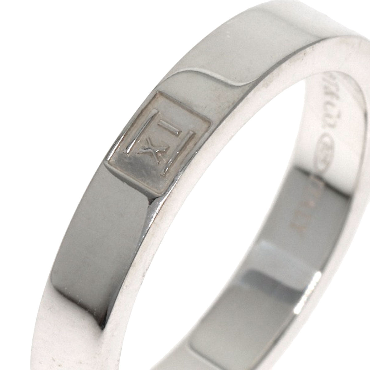 TIFFANY&Co. Atlas Ring Silver Ladies [Used]