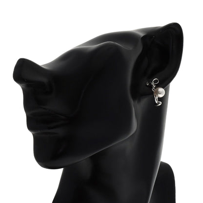 MIKIMOTO Pearl Pearl Earring Silver Ladies [Used]