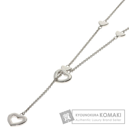 TIFFANY&Co. Heart Link Lariat Necklace Silver Ladies [Used]
