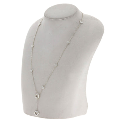 TIFFANY&Co. Heart Link Lariat Necklace Silver Ladies [Used]