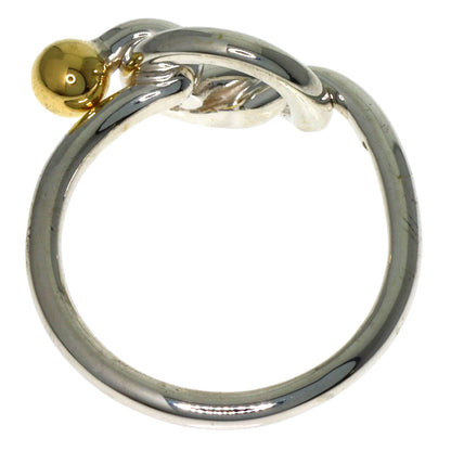 TIFFANY&Co. Love knot Ring Silver 18K Yellow GoldLadies [Used]