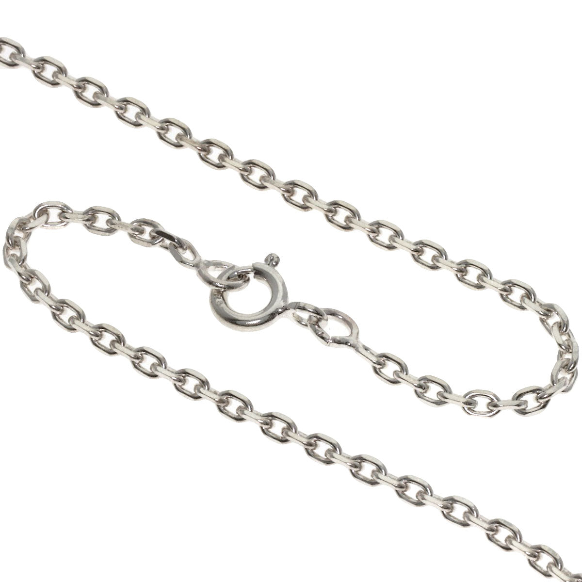 CHANEL Camelia Necklace Silver Ladies [Used]