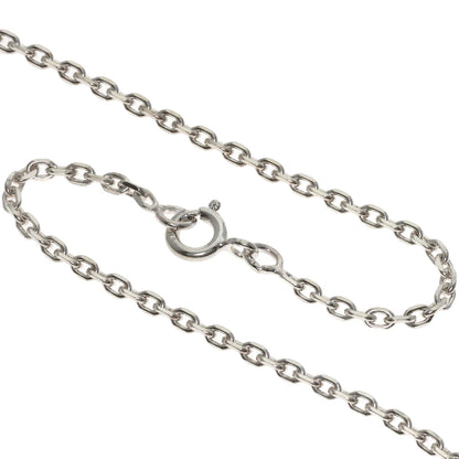 CHANEL Camelia Necklace Silver Ladies [Used]