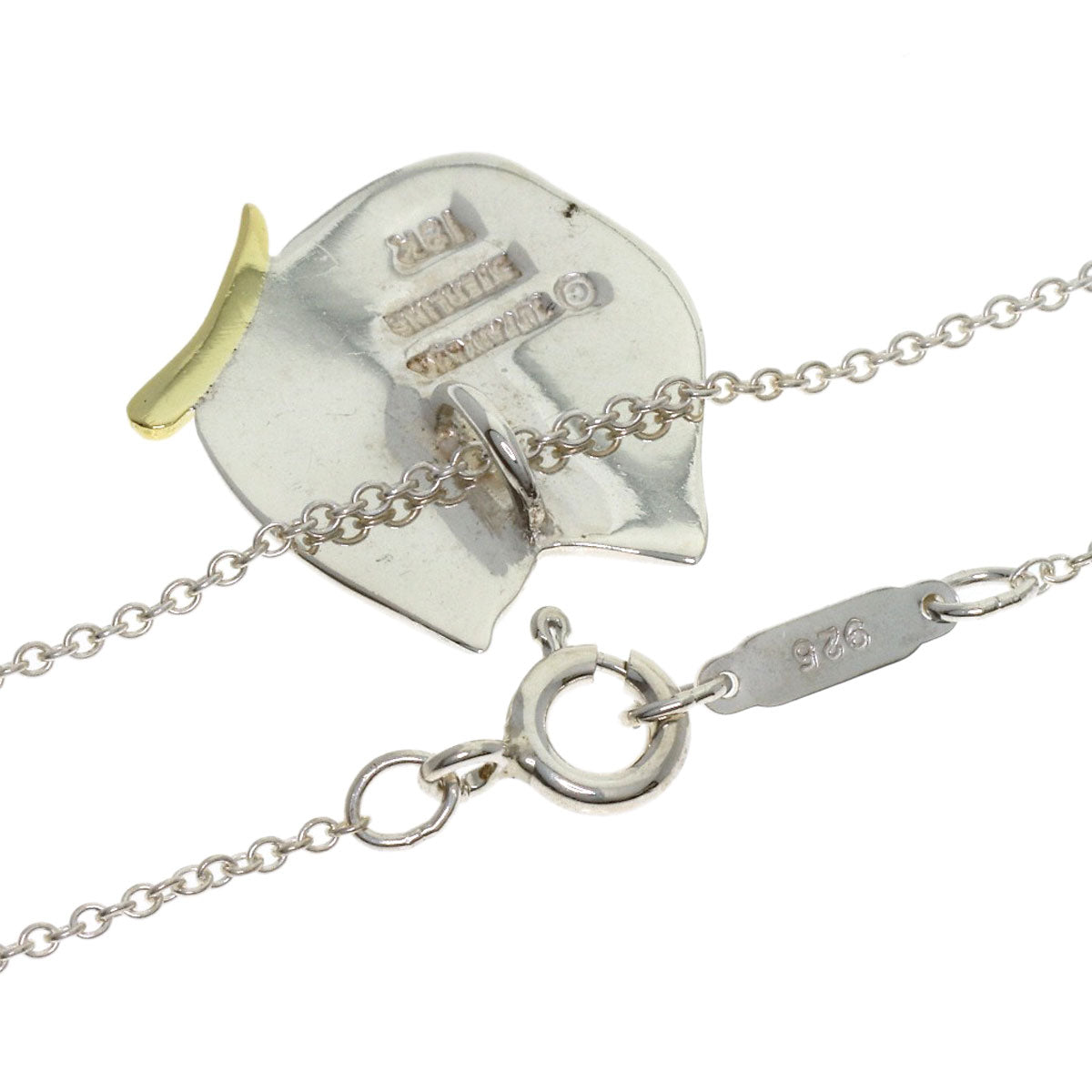 TIFFANY&Co. butterfly Necklace Silver 18K Yellow GoldLadies [Used]