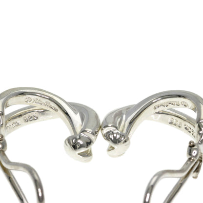 TIFFANY&Co. Paloma Picasso Cross Earring Silver Ladies [Used]