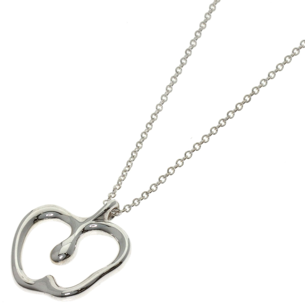 TIFFANY&Co. Apple Necklace Silver Ladies [Used]