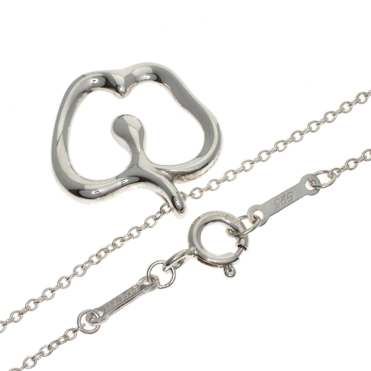 TIFFANY&Co. Apple Necklace Silver Ladies [Used]