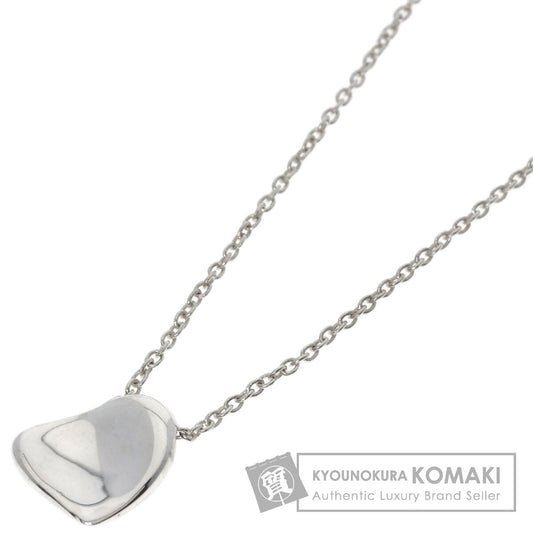TIFFANY&Co. Full heart Necklace Silver Ladies [Used]