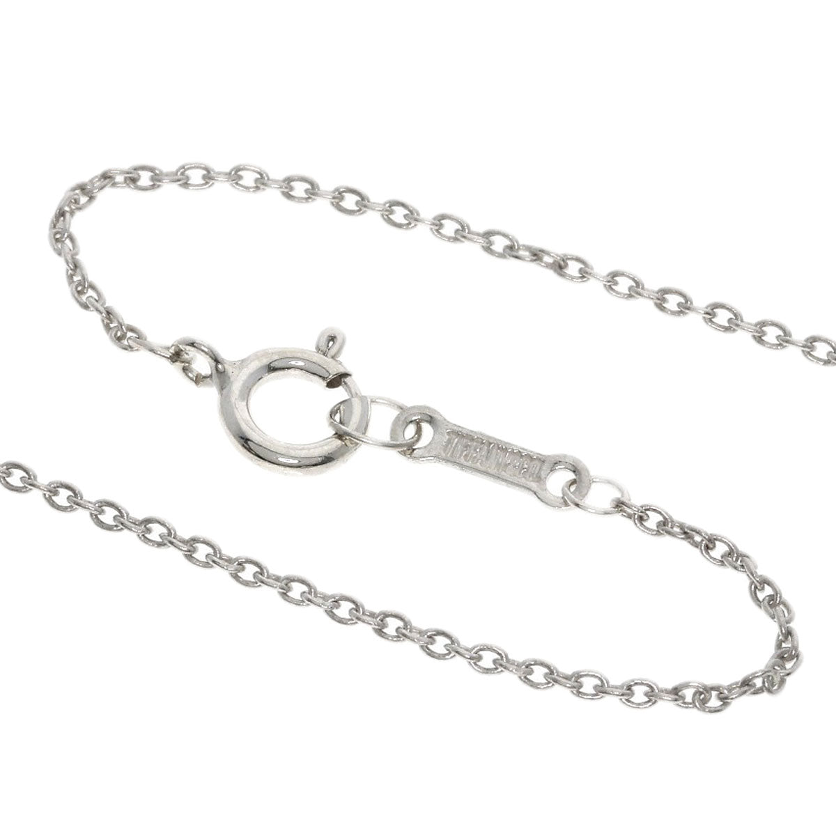 TIFFANY&Co. Full heart Necklace Silver Ladies [Used]