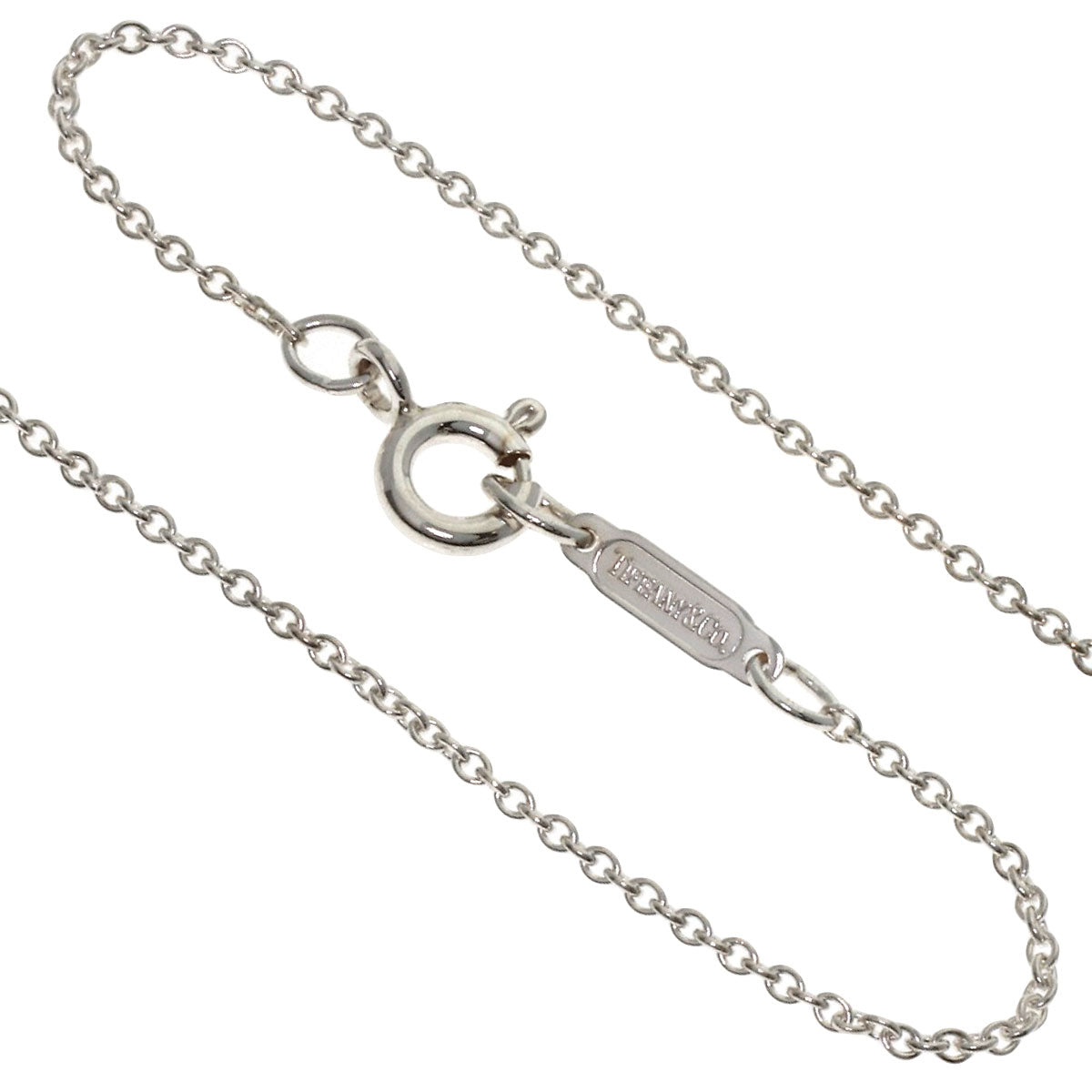 TIFFANY&Co. Triple heart Necklace Silver Ladies [Used]