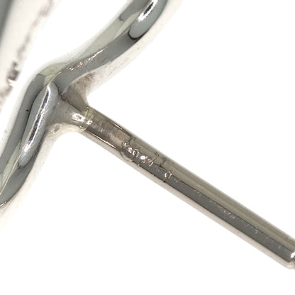 TIFFANY&Co. Open heart earring Silver K14WGLadies [Used]