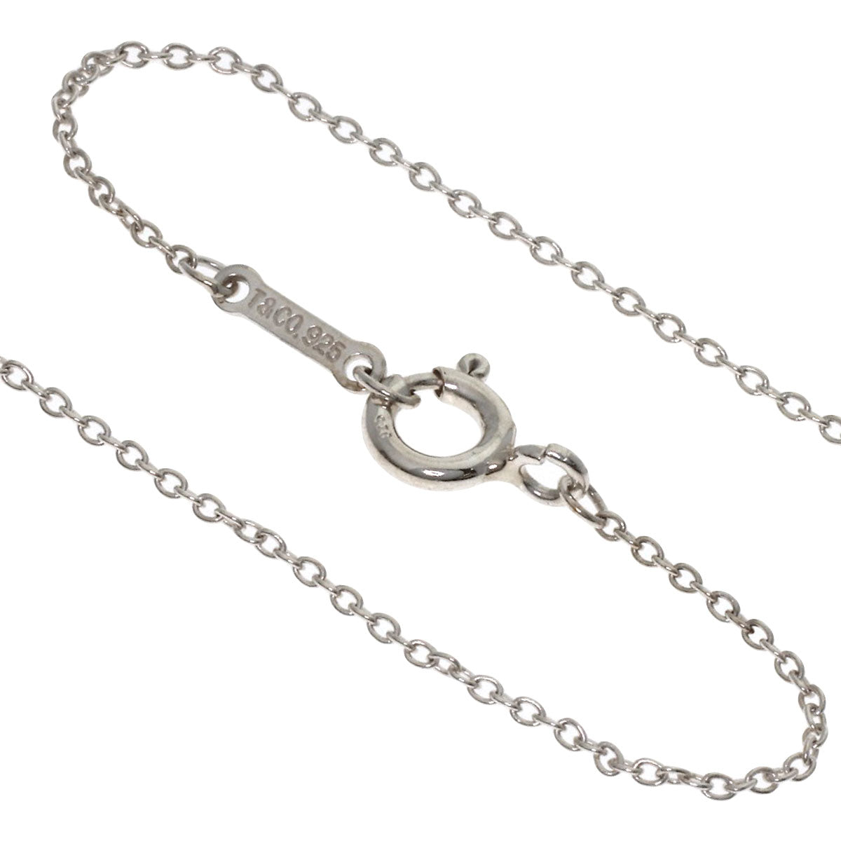 TIFFANY&Co. Loving heart Necklace Silver Ladies [Used]