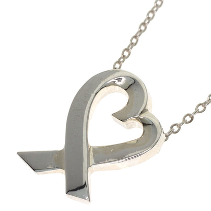 TIFFANY&Co. Loving heart Necklace Silver Ladies [Used]