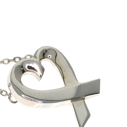 TIFFANY&Co. Loving heart Necklace Silver Ladies [Used]